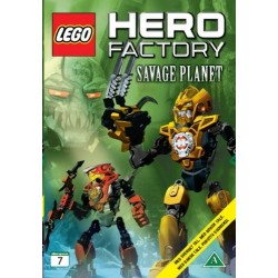 Lego Hero Factory: Savage Planet (ny dvd)