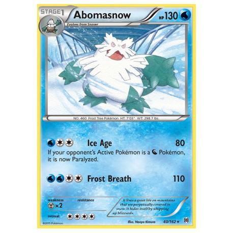 Abomasnow (rare)