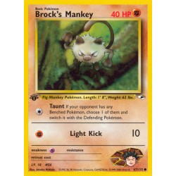 Brock's Mankey - common