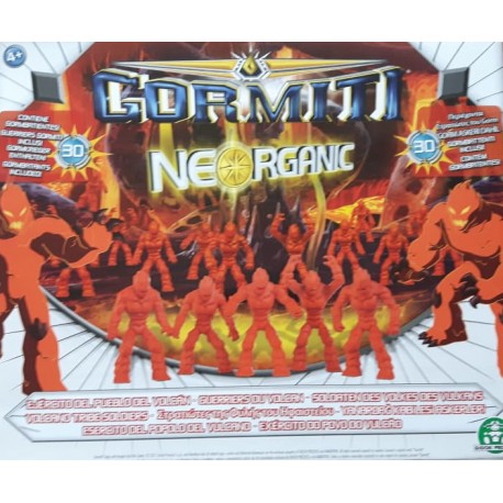 30 Pack Gormiti Neorganic Volcano Figures