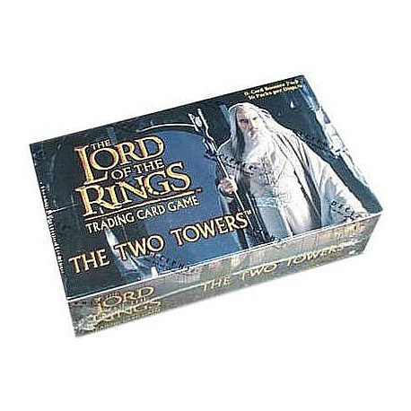 The Lord of the Rings Two Towers Booster Display Box