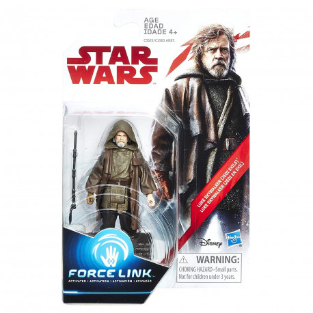 Star Wars Luke Skywalker (Jedi Exile) 3.75 inch The Last Jedi Force Link Action Figure