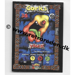 Yikes! - Grolls & Gorks Game Card number 36