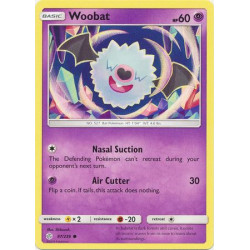 Woobat - Pokemon Sun & Moon: Cosmic Eclipse - 87/236 - Common