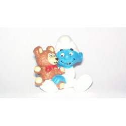 Baby Smurf With Teddy